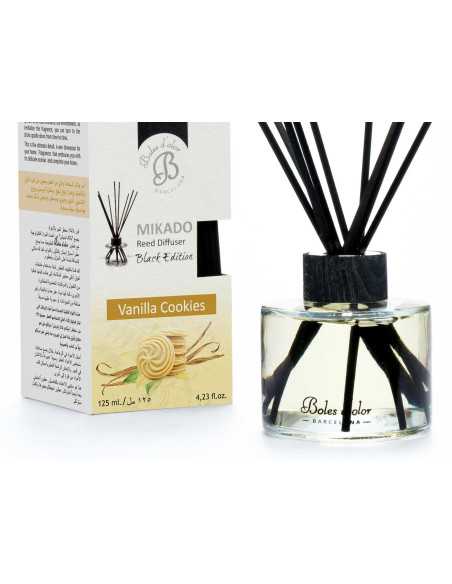 Mikado Black Edition Boles D'olor Vanilla Cookies | Difusor ambiente
