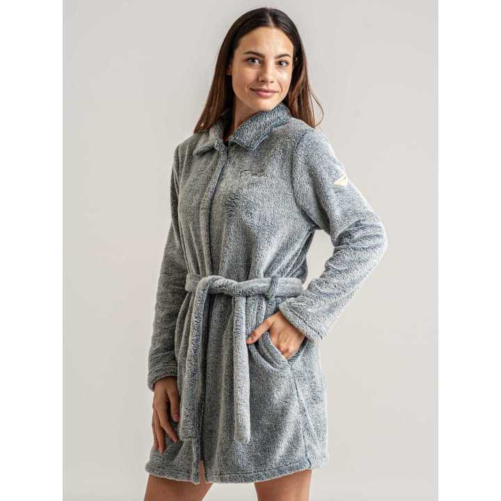 Robe coralina Paty | Roupão de Inverno de Mulher| Revitex