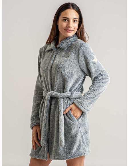 Robe coralina Paty | Roupão de Inverno de Mulher| Revitex