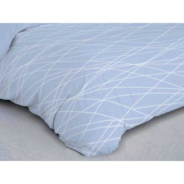 Capa de edredão Moon Azul | Capa de edredão 3 peças | Revitex