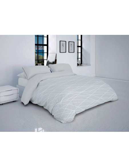 Capa de edredão Moon Cinza | Capa de edredão 3 peças | Revitex