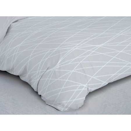 Capa de edredão Moon Cinza | Capa de edredão 3 peças | Revitex 2