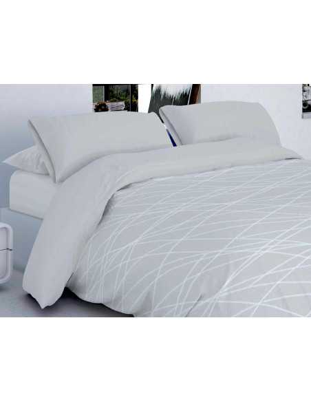 Capa de edredão Moon Cinza | Capa de edredão 3 peças | Revitex