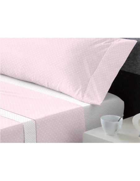 Juego Sábanas Coralina Osman Rosa | Juego Sábanas invierno | Revitex