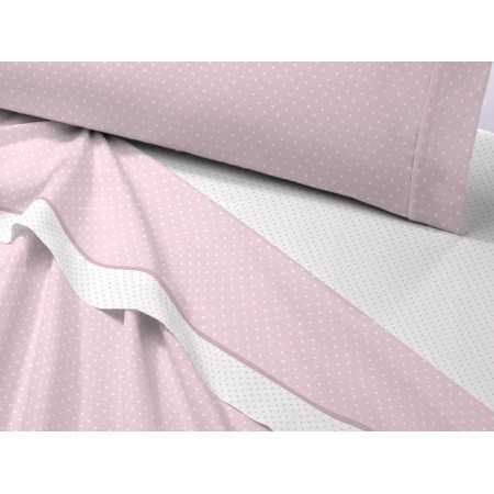 Juego Sábanas Coralina Osman Rosa | Juego Sábanas invierno | Revitex 2