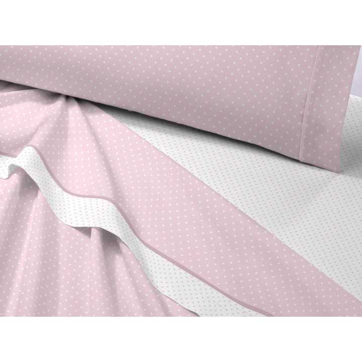 Juego Sábanas Coralina Osman Rosa | Juego Sábanas invierno | Revitex