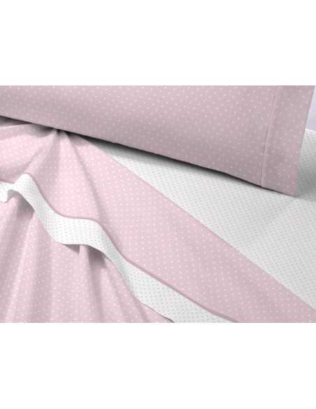 Juego Sábanas Coralina Osman Rosa | Juego Sábanas invierno | Revitex