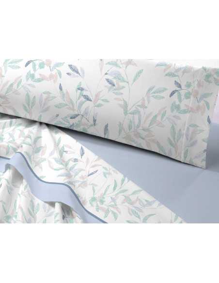 Jogo de lençóis Coralina Joran Azul | Lençóis de inverno | Revitex