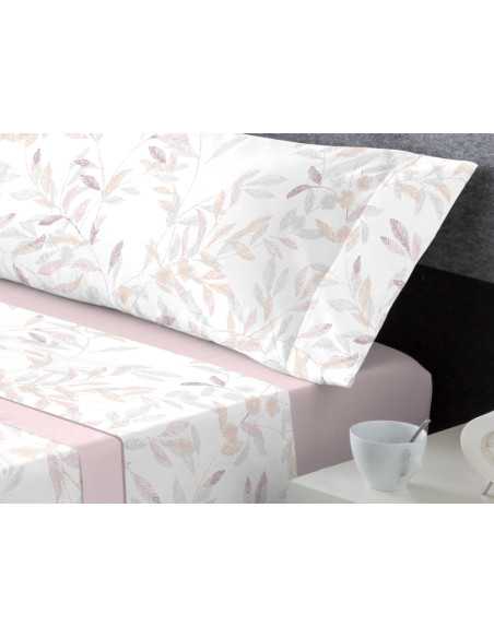 Juego Sábanas Coralina Joran Rosa | Juego Sábanas invierno | Revitex