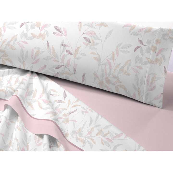 Juego Sábanas Coralina Joran Rosa | Juego Sábanas invierno | Revitex