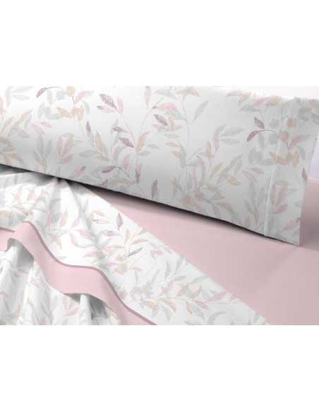 Juego Sábanas Coralina Joran Rosa | Juego Sábanas invierno | Revitex