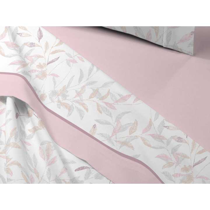 Juego Sábanas Coralina Joran Rosa | Juego Sábanas invierno | Revitex