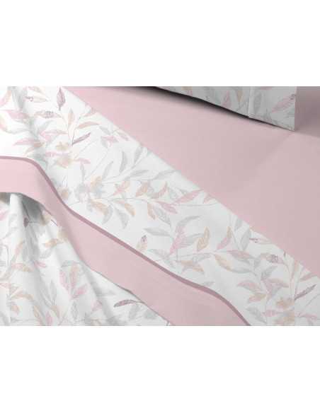 Juego Sábanas Coralina Joran Rosa | Juego Sábanas invierno | Revitex