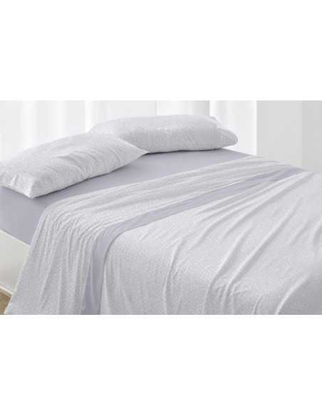 Sábanas Nacarina Provenza Azul | Sábanas Invierno Burrito Blanco