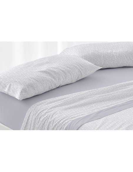 Sábanas Nacarina Provenza Azul | Sábanas Invierno Burrito Blanco