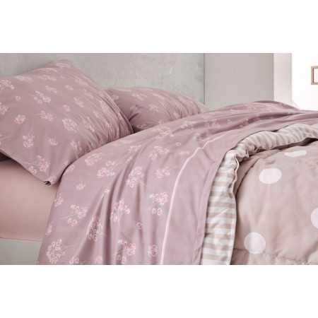 Sábanas Nacarina Mimosa Rosa | Sábanas Invierno Burrito Blanco 2