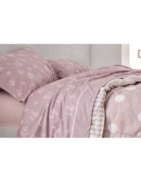 Lençóis Nacarina Mimosa Rosa | Lençóis de inverno Burrito | Revitex