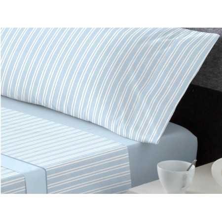 Jogo de lençóis Coralina Garald Azul | Lençóis de inverno | Revitex