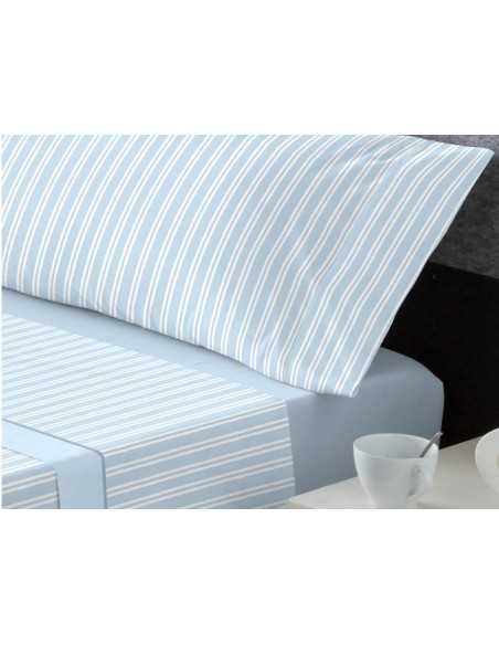 Juego Sábanas Coralina Garald Azul | Juego Sábanas invierno | Revitex