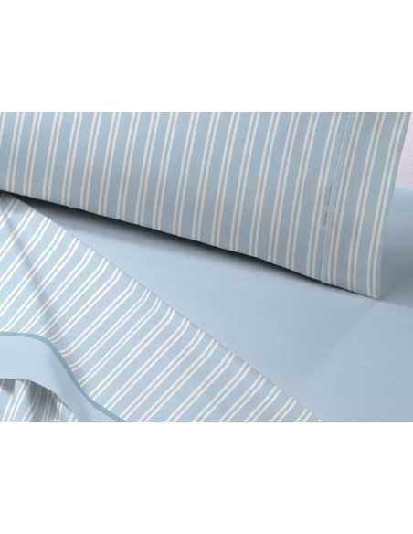 Juego Sábanas Coralina Garald Azul | Juego Sábanas invierno | Revitex