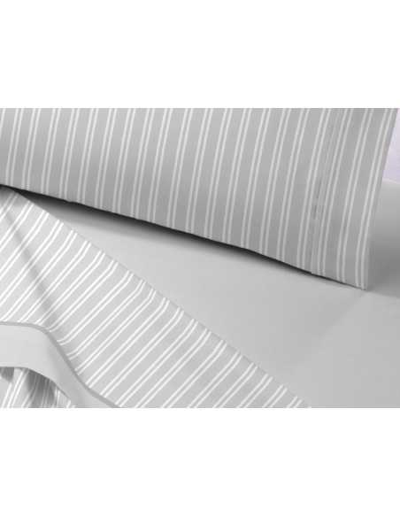 Juego Sábanas Coralina Garald Gris| Juego Sábanas invierno | Revitex