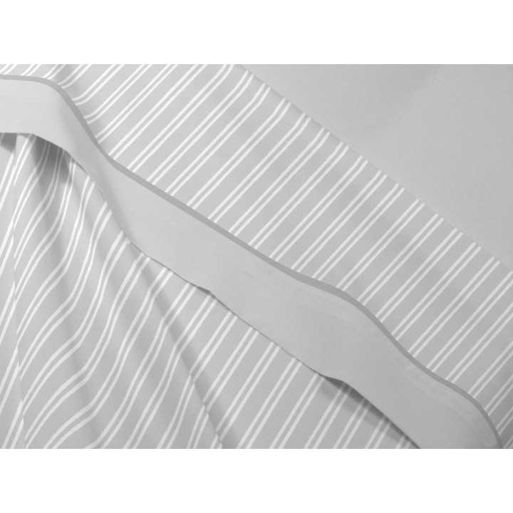 Jogo de lençóis Coralina Garald Cinza | Lençóis de inverno | Revitex