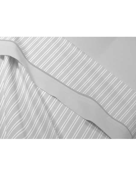 Juego Sábanas Coralina Garald Gris| Juego Sábanas invierno | Revitex