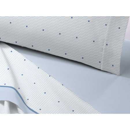 Juego Sábanas Coralina Gustav Azul | Juego Sábanas invierno | Revitex 2