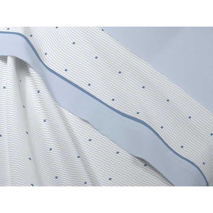 Juego Sábanas Coralina Gustav Azul | Juego Sábanas invierno | Revitex