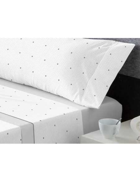 Juego Sábanas Coralina Gustav Gris| Juego Sábanas invierno | Revitex