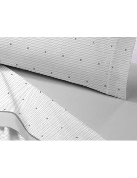 Juego Sábanas Coralina Gustav Gris| Juego Sábanas invierno | Revitex