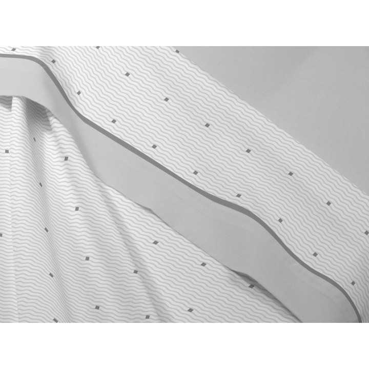 Juego Sábanas Coralina Gustav Gris| Juego Sábanas invierno | Revitex