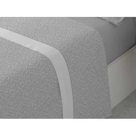 Sábanas Franela MB Triana Gris | Sábanas invierno algodón 100% 2
