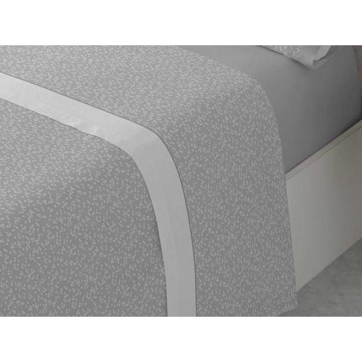 Sábanas Franela MB Triana Gris | Sábanas invierno algodón 100%