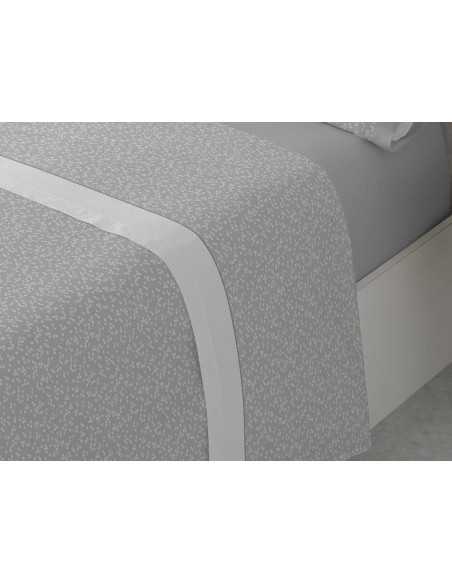 Sábanas Franela MB Triana Gris | Sábanas invierno algodón 100%