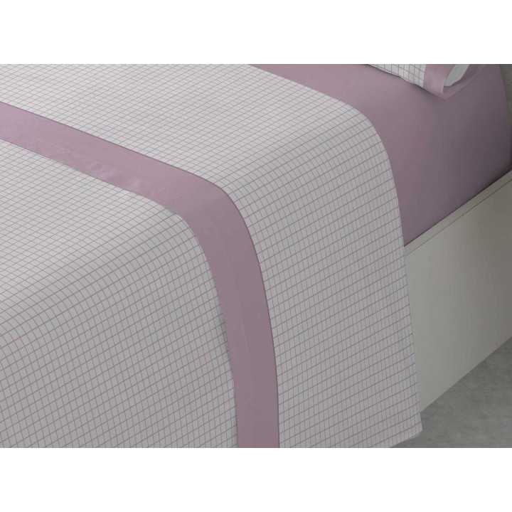 Sábanas Franela MB Milena Rosa | Sábanas invierno algodón 100%