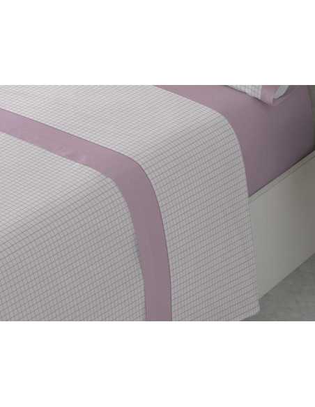 Sábanas Franela MB Milena Rosa | Sábanas invierno algodón 100%