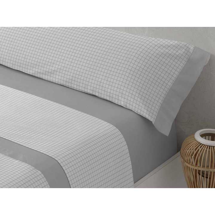 Sábanas Franela MB Milena Gris | Sábanas invierno algodón 100%