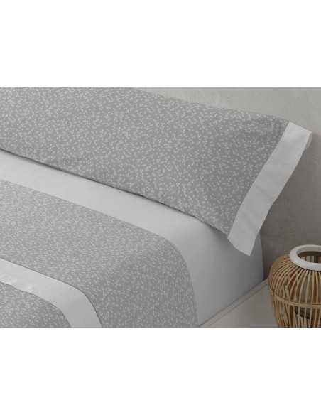Sábanas Franela MB Triana Gris | Sábanas invierno algodón 100%