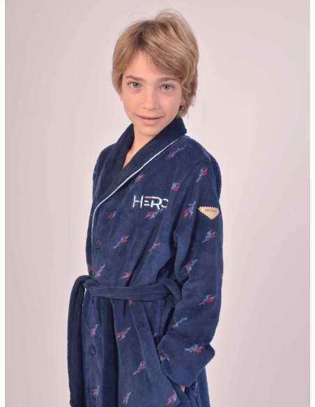 Bata niño coralina Jano | Bata infantil invierno| Revitex online