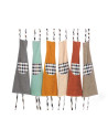 Delantal liso Colores Checks