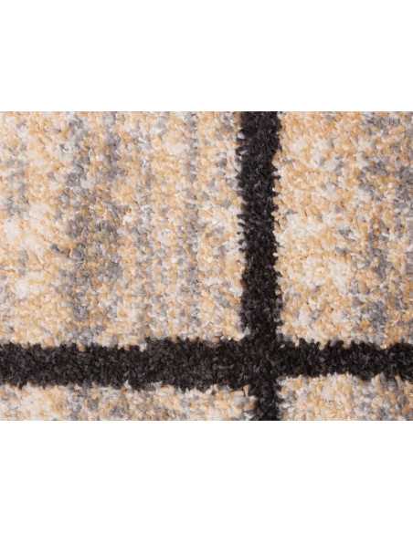 Alfombra pelo Camino Beige | Alfombra estampada salón y dormitorio | Revitex