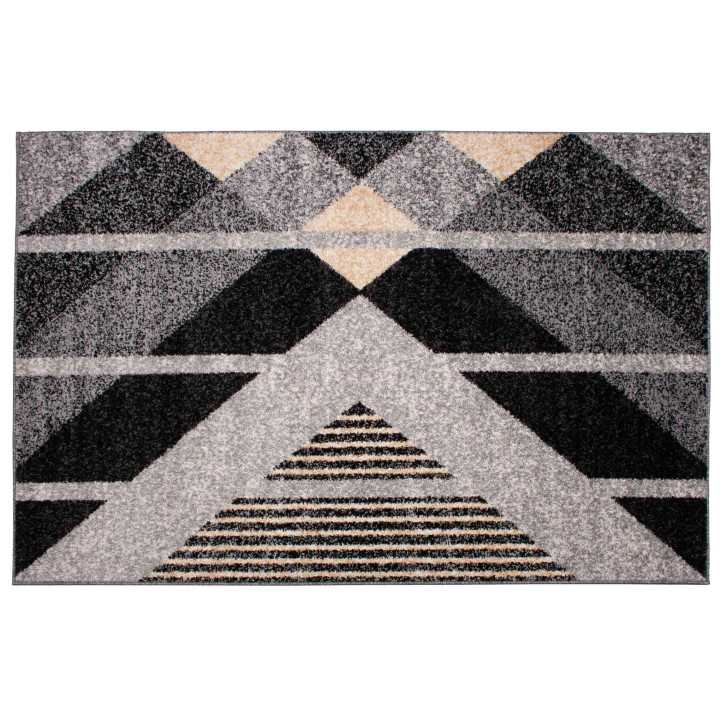 Alfombra pelo Pastora Gris | Alfombra estampada salón y dormitorio | Revitex