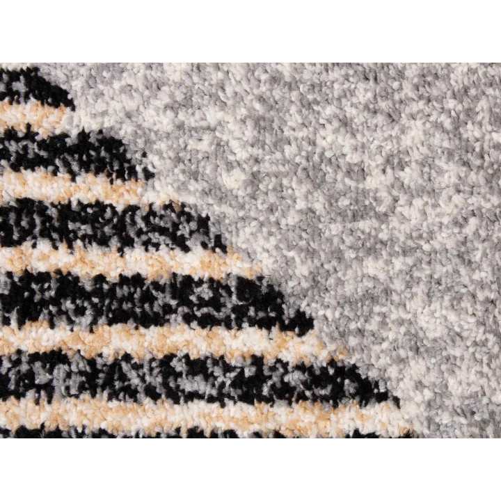 Alfombra pelo Pastora Gris | Alfombra estampada salón y dormitorio | Revitex