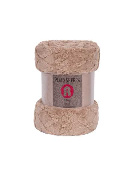 Plaid Borreguito Agata Beige | Plaid para sofá | Revitex