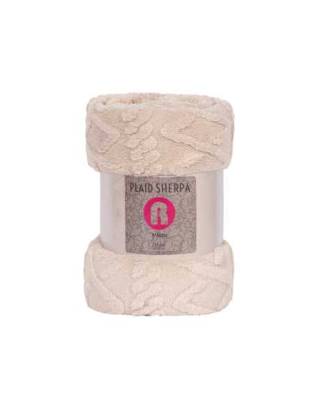 Plaid Borreguito Agata Crudo | Plaid para sofá | Revitex