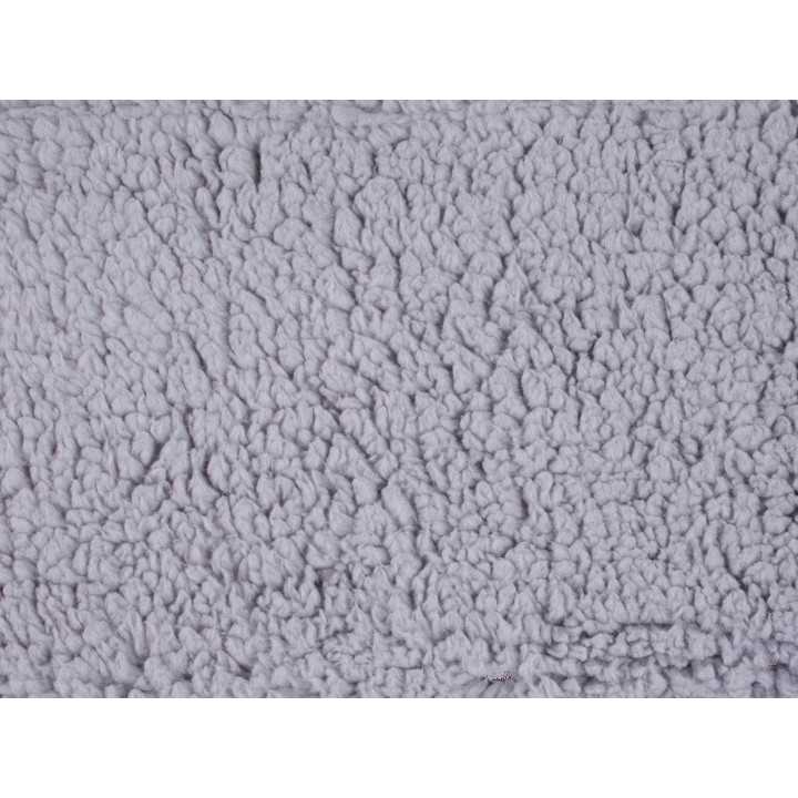 Manta borrego Ágata Cinza | Manta para sofá | Revitex