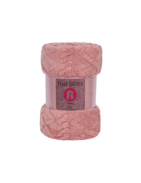 Plaid Borreguito Agata Rosa | Plaid para sofá | Revitex