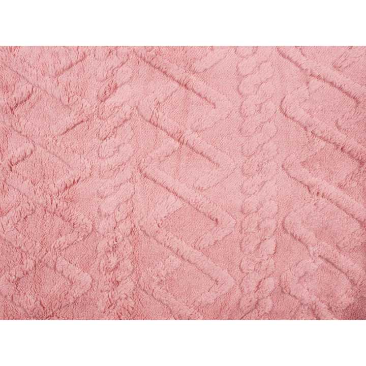 Plaid Borreguito Agata Rosa | Plaid para sofá | Revitex