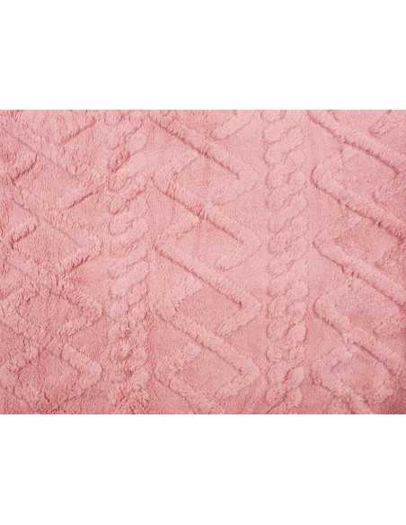 Plaid Borreguito Agata Rosa | Plaid para sofá | Revitex